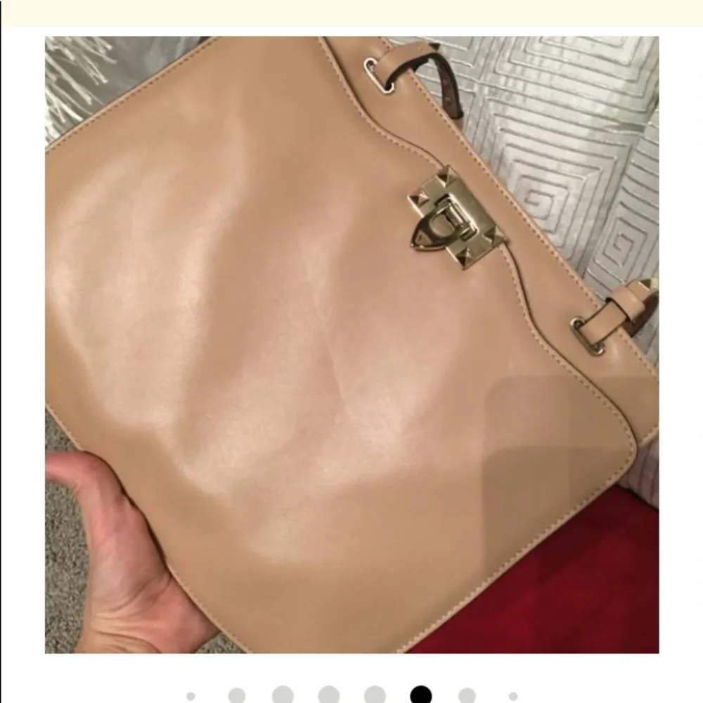 - Valentino Leather Rockstud lambskin